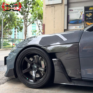 Pour Toyota GR <span class=keywords><strong>Supra</strong></span> A90 A91 <span class=keywords><strong>Mk5</strong></span> – Vente en gros – Jupes latérales en fibre de carbone sèche style AD V2 – Kit carrosserie – Accessoires automobiles - Product Image 2