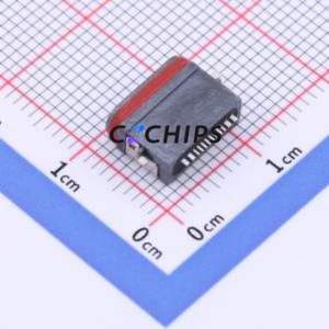 TYPE-C 16PFS 2JCB0.8-H7.45 IPX8 USB Connector SMD Connector Type-C USB 3.1 Female Sink Board - Product Image 2