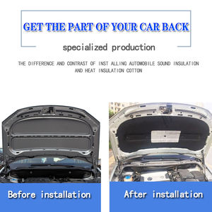 Cache <span class=keywords><strong>Moteur</strong></span> OEM 2016820326 Isolation <span class=keywords><strong>Thermique</strong></span> Insonorisant Avant pour Mercedes-Benz 190 (W201) 82-93 - Product Image 6