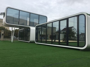 Sang trọng tất cả trong một táo cabin prefab nhà với ướt tắm và nhà bếp cho biệt thự văn phòng khách sạn - Product Image 3