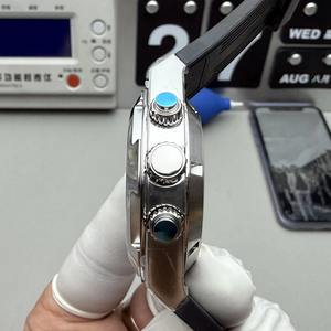 Luxury Design VC5500 Four Face Calendar Display Waterproof Sports Adult Men's Flyback Chronograph Rubber <b>Mechanical</b> <b>Watch</b> - Product Image 4