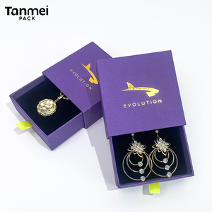 Caja de Cartón Personalizada para Joyería, para Anillos, Aretes, Collares y Pulseras, Empaque de Papel - Product Image 2