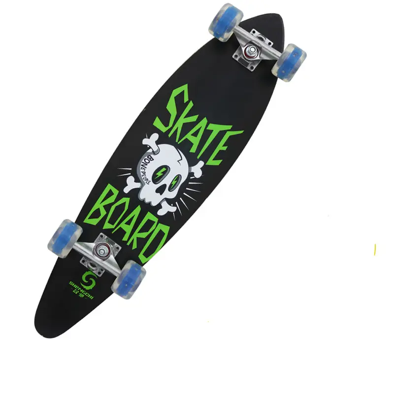 China leverancier 37inch Maple Compleet hout pro lange raad skate longboard skateboard