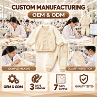 Ensemble de vêtements d'intérieur d'hiver pour enfants en gros, en coton jacquard, écologique, respirant, avec couche d'air douce, échantillon numérique personnalisé disponible en 7 jours