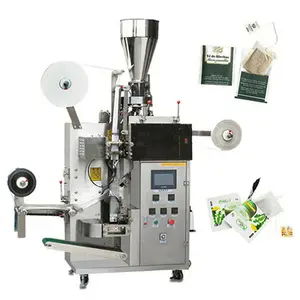 Fully Automatic Perforating Tea Bag Coffee With Label Packing Packaging Machine