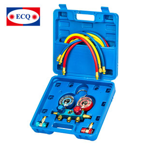 R404 <span class=keywords><strong>R410</strong></span> प्रशीतन 1/4 "एसएई फिटिंग वाल्व कई गुना गेज - Product Image 6