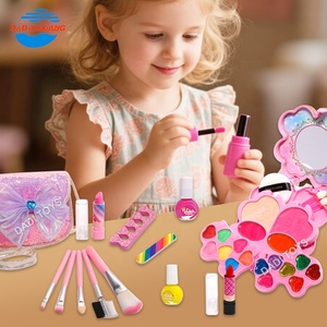 Coffret de <span class=keywords><strong>Maquillage</strong></span> pour Filles, Sac Cosmétique en Plastique, Jouets de Déguisement, Outils de <span class=keywords><strong>Maquillage</strong></span>, Kits de Jeu d'Imitation, Ensemble de Beauté pour Filles - Product Image 5
