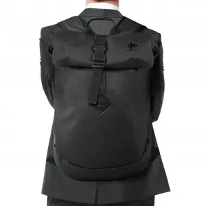 Zaino in poliestere riciclato - merchandising sostenibile - Product Image 3