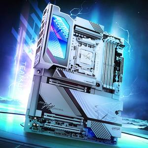 Nouvelle carte mère de jeu <span class=keywords><strong>GIGABYTE</strong></span> X870E AORUS MASTER X3D ICE AM5 9000 CPU DDR5 256G USB4 quatre canaux PCIe 5.0 WIFI 7 X870 ATX - Product Image 6