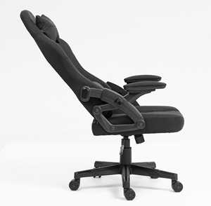 Chaise de jeu inclinable stable avec accoudoirs relevables, design moderne et discret, fonction bascule, idéale pour le bureau, prix abordable - Product Image 6