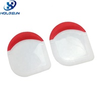 Grattoir à pâte en plastique léger avec gadget de cuisine à prise souple pour outils de cuisson et de pâtisserie