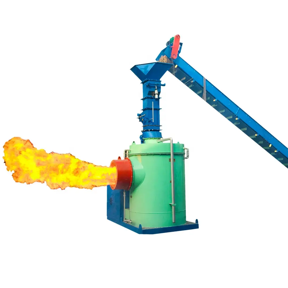 Il produttore cinese Haiqi 1200000Kcal bruciatore a trucioli di legno a biomassa utilizzato per l'essiccatore della caldaia a vapore/gas/olio fornisce energia termica syngas
