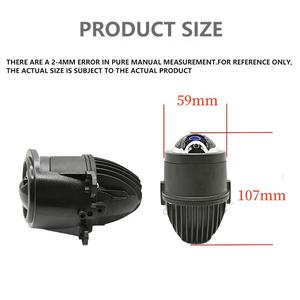 IDISON W6 2 pulgadas, Luces LED Universales Tipo <span class=keywords><strong>Ojo</strong></span> <span class=keywords><strong>de</strong></span> Ángel <span class=keywords><strong>para</strong></span> Autos, <span class=keywords><strong>Precio</strong></span> Lumax Laser Eagle, Lámpara Antiniebla HID <span class=keywords><strong>para</strong></span> Motocicleta - Product Image 6