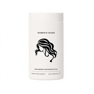 อาหารเสริมบำรุงผม เล็บ และผิวสำหรับผู้ใหญ่ OEM ODM วิตามินบำรุงผมแบบแคปซูล แบรนด์ส่วนตัว 120 แคปซูล/ขวด - Product Image 3