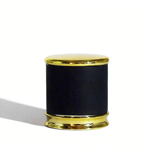 Disponibile Tappo per Bottiglia di Profumo in Pelle da 15mm, Coperchio di Ricambio Lussuoso in Oro e Argento per Flaconi di Fragranze - Product Image 2