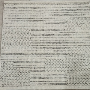 Hand Knotted 100% New Zealand Wool Modern Geometric Area Rug for Living Room Bedroom Home Decor - Product Image 1