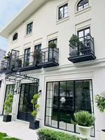 Ventana Francesa de Aleación de Aluminio Insonorizada con Certificación CE ISO9001 y Malla de Acero Inoxidable para Sala de Estar