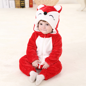 TONWHAR Tutina da Volpe Rossa per Neonati, Unisex, Costume di Halloween per Bambini, Abbigliamento per Bebè - Product Image 5