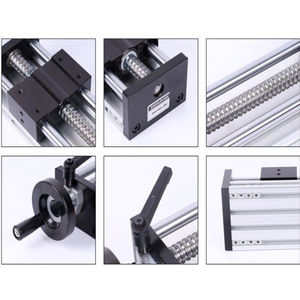 Table de travail mobile à manivelle <span class=keywords><strong>avec</strong></span> module de guidage linéaire à vis à billes à double <span class=keywords><strong>axe</strong></span> - Product Image 2