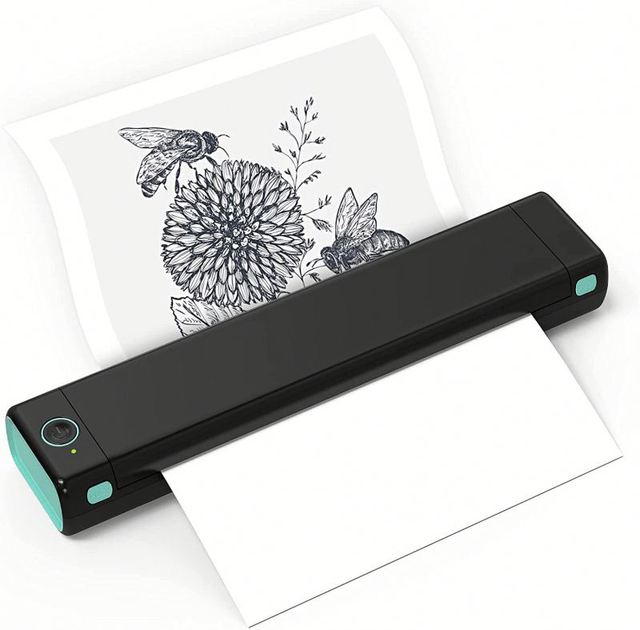 Phomemo M08F A4 Smart Mini Impresora Portable Thermal Printer Thermique Without Ink