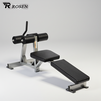 Banc de musculation inclinable ROSEN robuste pour salle de sport commerciale, entraînement de la partie inférieure du torse