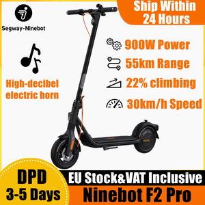 Soldes Stock UE Trottinette Électrique Intelligente Ninebot by Segway F2 PRO Moteur 900W Vitesse Max 30km/h Autonomie Max 55km - Product Image 2