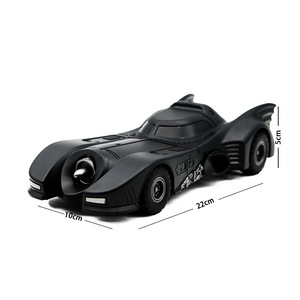Voiture télécommandée <span class=keywords><strong>Batmobile</strong></span> à l'échelle 1:18 avec câble USB - 4 canaux - Prête à l'emploi - Jouet sur le thème du film - Product Image 3