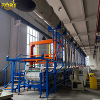 Machines d'électrodéposition pour alliages de zinc et d'aluminium, lignes de production d'électrodéposition pour pièces automobiles