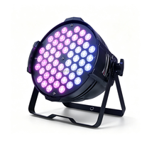Luz LED Par RGB 3 en 1 de 54x3W, DMX512, activada por sonido, para escenarios, bodas, DJ, discotecas, bares, iglesias y eventos.