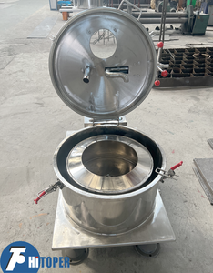 Décanteur style centrifugeuse décantation, tambour roulant <span class=keywords><strong>sans</strong></span> trous, matériau en acier inoxydable conforme aux exigences GMP - Product Image 4