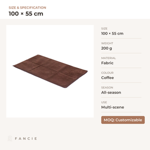 Tapis de lit pour animaux de compagnie en gros, coussin chaud en polaire pour chiens et <span class=keywords><strong>chats</strong></span>, pour chiens de taille moyenne et grande, tapis plat rectangulaire OEM ODM - Product Image 4