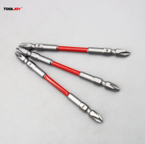 ชุดดอกไขควงแม่เหล็กสองด้าน TOOLJOY ระดับมืออาชีพ ป้องกันการลื่นไถล ผลิตจากเหล็กอัลลอยด์ S2 สำหรับเครื่องมือไฟฟ้า - Product Image 2