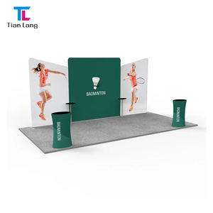 Décors publicitaires d'affichage de promotion pop-up rapide rétroéclairés modulaires avec mur arrière de graffiti pour les activités scolaires d'événement - Product Image 6