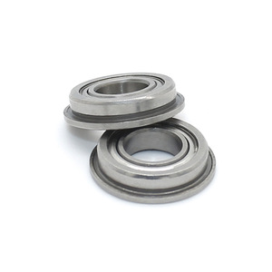 Rodamiento de Bolas de Ranura Profunda con Brida de Acero Inoxidable No Estándar SF687ZZ 7*14/16*3.5mm con Borde Bridado - Product Image 1