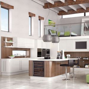 Commercio all'ingrosso Semplice Desings per L'ambiente Uv Della Fabbrica Della Cina Armadio Da Cucina - Product Image 1