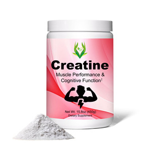 Creatina en Polvo ODM OEM con Monohidrato de Creatina Ayuda a Desarrollar Músculo Magro y Aumentar la Fuerza - Product Image 1