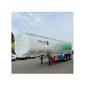Remolque Cisterna de Combustible Personalizado de 40000 <span class=keywords><strong>Litros</strong></span>, 3 Ejes, con 4 Compartimentos, en Venta - Product Image 1