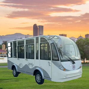 Bus électrique de tourisme fermé de haute qualité, nouveau design, avec batterie, pour utilisation hors route publique - Product Image 2