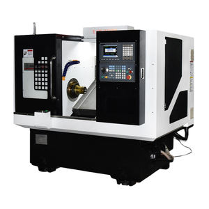 고정밀 수평 <span class=keywords><strong>CNC</strong></span> 터닝 센터 플랫 베드 머신 (지멘스 제어, 자동, 중장비) - Product Image 3