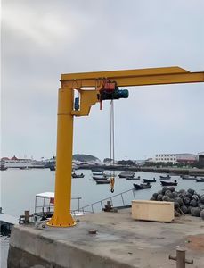 Columna de proveedor Chino Grúa de pluma giratoria de 360 grados 1 tonelada 2 toneladas 3 toneladas Grúas de pluma portátiles personalizables de 5 toneladas - Product Image 4