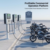 Nouvelle station de charge rapide électrique professionnelle pour moto, charge complète en 3 à 9 minutes, surveillance intelligente par IA, chargeur E-motor