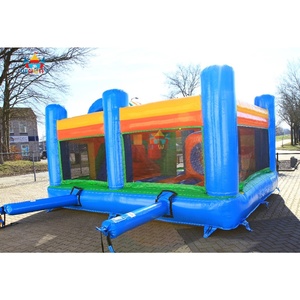 <span class=keywords><strong>Castillo</strong></span> Inflable Personalizado con Diseño de Panda, Combo de <span class=keywords><strong>Castillo</strong></span> Inflable con Soplador para Negocios de Alquiler - Product Image 5