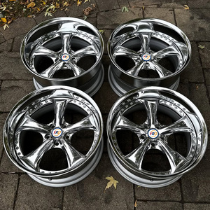 ล้อฟอร์จ YRO แบบสองชิ้น ขอบเว้าลึก ชุบโครเมียม ขนาด 17-24 นิ้ว 5x112 5x114.3 5x120 สำหรับ BMW ซีรีส์ 3 5 7 และ Audi A4 A6 - Product Image 6