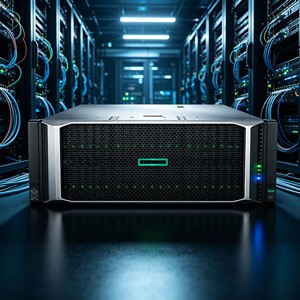 Serveur Dl580 Gen10 Plus, plateforme optimisée pour l'apprentissage automatique, le traitement graphique profond, les GPU, processeur haute performance - Product Image 1