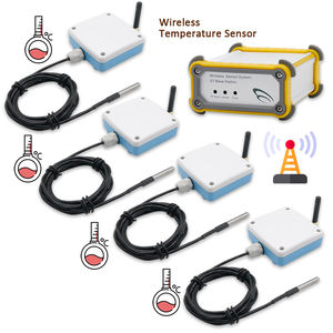 Capteur de température sans fil portable de température réfrigération thermomètre de chambre froide 1200m 4 ensembles capteur de température sans fil - Product Image 1