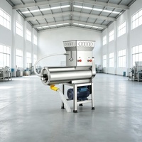 Broyeur séparateur de résidus de purée de pommes de terre et de taro en acier inoxydable haute capacité, machine de traitement pour la production d'amidon et de farine