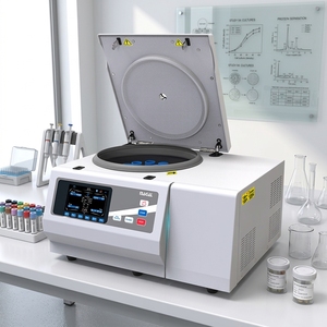 Centrifugeuse de table réfrigérée M16R avec écran LCD couleur de 7 pouces, haute vitesse 16000 tr/min, grand volume, centrifugeuse haute vitesse - Product Image 5