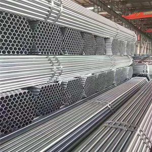 Tubo tondo in ferro zincato a caldo tubi in acciaio zincato Erw tubi <span class=keywords><strong>tubolari</strong></span> in acciaio al carbonio <span class=keywords><strong>per</strong></span> la costruzione di edifici in serra - Product Image 2