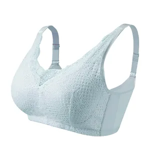 2340 Soft and Comfortable Bra for Mastectomy Anti Sagging Chest with Pockets for Silicone Breasts for Breast Cancer Women