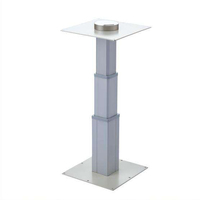 Base de table élévatrice Tatami à café en fonte d'aluminium à 2 joints